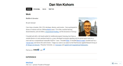 Desktop Screenshot of dan.vonkohorn.com